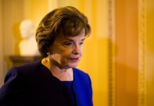 Sen. Dianne Feinstein released emails between Snowden and NSA IG, saying they prove there was no "smoking gun." Snowden responded saying the emails are deliberately incomplete. Photo: Bill Clark/CQ Roll Call